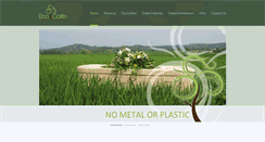 Desktop Screenshot of ecocoffin.com